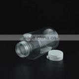 300ml Pill Packaging PET Plastic Clear Color Round Bottle With Tear Off Cap thumbnail-3