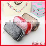 New Design Purses and Handbags Cosmetics Farbic Makeup Kit for Ladies thumbnail-2