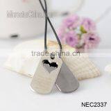 2015 Latest Fashion Heart Design Mosaic Sweetheart Stainless Steel Pendant thumbnail-1