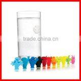 2014 Best Seller Bubble Silicone Rubber Wine Glass Suction Charms thumbnail-6