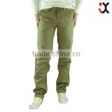 2015 fashion men jeans chino slim fit low waist khaki chino pants JXQ987                        
                                                Quality Choice