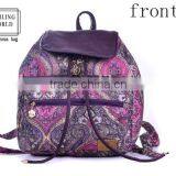 2016 Popular New Chinese Folk Style Fancy Canvas School Bag thumbnail-1