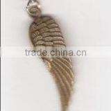 Wholesale Angel Wing Charms Pendants Antiqued Silver 30mm Double Sided Wing Charms Pendants thumbnail-3
