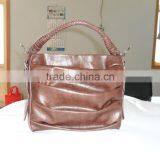 Wax Fabric New Style Cheap Shoulder and Tote Handbag From China Manufacturer for African Wax Fabric Handbag thumbnail-2
