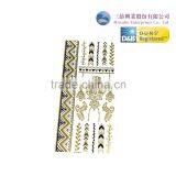 Fashion Body Temporary Metallic Tattoo Gold Silver Tattoo Sticker thumbnail-2