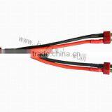 Deans 2p Battery Narness for Packs in Parallel 14AWGsilicone Wire