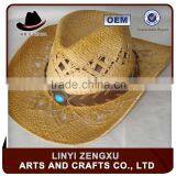 10 Years Experience Paper Braid Custom Cowboy Man Hat