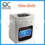 Automatic Date Stamp Time Recorder for Attendance Management With 6 Columns Punching