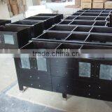 72" Glass Wash Basin Espresso Bathroom Vanity Cabinets thumbnail-4