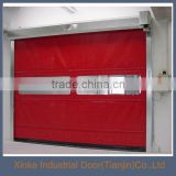 Automatic safety vinyl high speed roll up door HSD-077