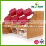 Eco Friendly Bamboo Spice Jar Rack Wholesale for the Home thumbnail-2