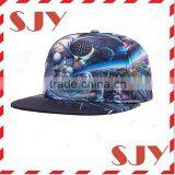 Custom Flat Bill Hip Hop 3d Printed Cap thumbnail-2