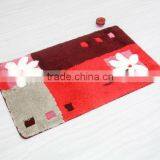 Nylon Printed Luxury Flooring Carpets Flower Shape Rug thumbnail-1