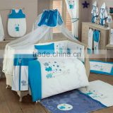 Wholesales New design embroidery baby bedding set