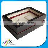 Top & Bottom Wooden Watch Box thumbnail-1