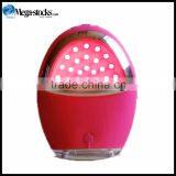 LED Light Vibration Face Soft Slicon Brush/Bubble-free Cleansing Gel thumbnail-3