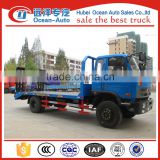 2015's new dongfeng 1-10T flatbed tow truck for sale