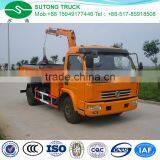 Dongfeng 4x2 4CBM Mini Drainage Grab Dredge Truck With Grab Bucket