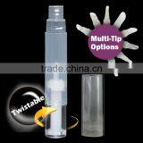 Twist Empty Cosmetic Pen With Brush 2ml Rotating Pen thumbnail-3