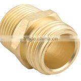 3/4-Inch Brass Double Male Hose Connector thumbnail-1