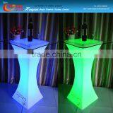 High Bar Cocktail Table Cloth for Wedding Led Bar Table Long Bar Table thumbnail-4