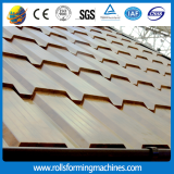 Glazed Tile Roofing Sheet Panel Roll Forming Machine/ Construction Used Color Steel Making Machine thumbnail-4