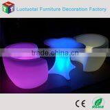 High Quality Lighting Led Furniture/ Color Changing Led Sofa / Rechargeable Outdoor Led Chair thumbnail-5
