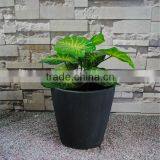 Simple Round Flower Cement Pot Garden Ornaments thumbnail-1