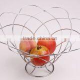 Wholesale Hot Sale Semicircle Stainless Steel Fruit Basket,Fruit Basket BSCI thumbnail-6