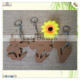 Present Hanging Pendant Unfinished Flower Animal Wooden Shapes thumbnail-4