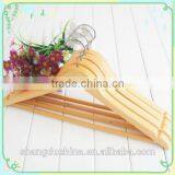 EU certificated handmade wood hanger wholesale for clothes