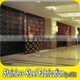 Laser Cut Stainless Steel Prefabricated Interior Partition Walls thumbnail-3