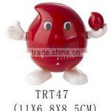 Red Drop Design Plastic Kitchen Table Cooking Timer/mechanical Timer