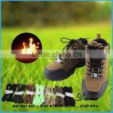 Shoelace Can Make Fire , Nylon Rope Round Colorful Firestarter Shoelace for Climbing thumbnail-1