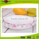 Drinkware Cheap Round White Ceramic Dinner Plate thumbnail-1