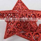 2PC Christmas Decoration Hollow Pentagram Christmas Ornaments Pendant thumbnail-3