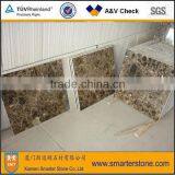 Polished Dark Emperador Composite Tile thumbnail-1