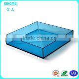 Cheap Purple Colored Acrylic Serving Tray Wholesale Colorful Plexiglass Tray thumbnail-3