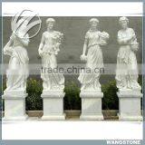 Modern Hand Carved Female Garden Decor Famous Marble Sculpture