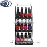 3 Layer Nail Polish Custom Metal Display Rack for China