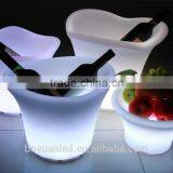 Lighting LED Plastic Flower Pot,rechargeable LED Planter thumbnail-6