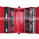 LB-394 60pcs Hand Tool Set Tool Kit in Red Metal Tool Case