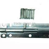 Straight Type 6" Barrel Bolt With Zinc Plated, Heavy Duty Barrel Bolt Tower Bolt for Doors and Windows Lock 6" thumbnail-1