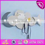 2017 New Design Cartoon Monkey Children Wooden Door Hooks W09B072 thumbnail-5