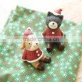 Mini CUTE Fashional Resin Decoration ,Zakka Furnishing Articles Christmas Looking up at the Sky Small Animal Resin Gifts thumbnail-2