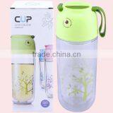 320 ML Colorful Cheap Plastic Drinking Water Bottle With Lid thumbnail-4
