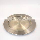 Wholesale Flat Bottom Elegant Seafood Tray/stainless Steel Salad Plate Set thumbnail-4