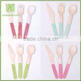Biodegradable Disposable Wooden Cutlery ,Disposable Bamboo Cutlery thumbnail-1
