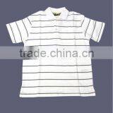 Organic Kids Stripes Polo T Shirt thumbnail-1