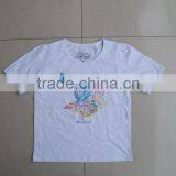 Children Cotton T-shirts , Kids Short Sleeve Water Printed Interlock Jersey Cotton T-shirts thumbnail-1